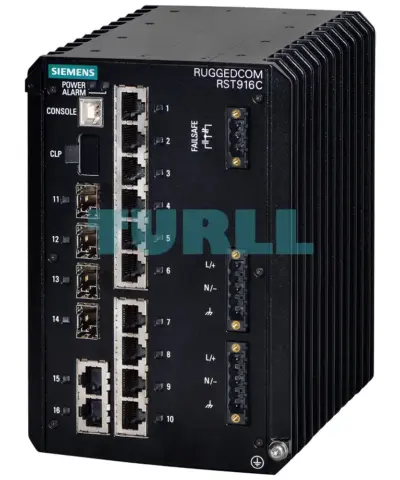 6GK6491-6CD00-1CN0 SIEMENS RUGGEDCOM RST916C Managed 16-Port 10G Ethernet Switch