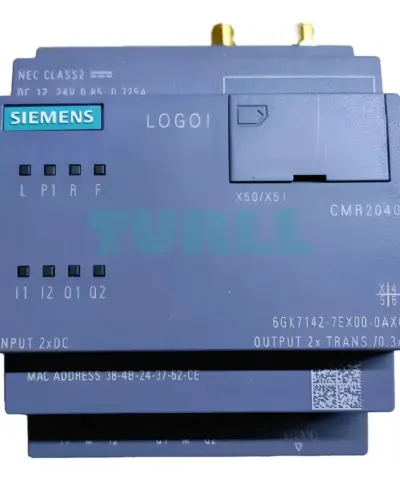 Siemens 6GK7142-7EX00-0AX0 LOGO! CMR2040 Communications Module for LTE Network Connection