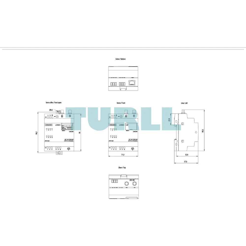 Siemens 6GK7142-7EX00-0AX0 LOGO! CMR2040 Communications Module for LTE Network Connection Original Brand New 5 Siemens 6GK7142-7EX00-0AX0 LOGO! CMR2040 Communications Module for LTE Network Connection