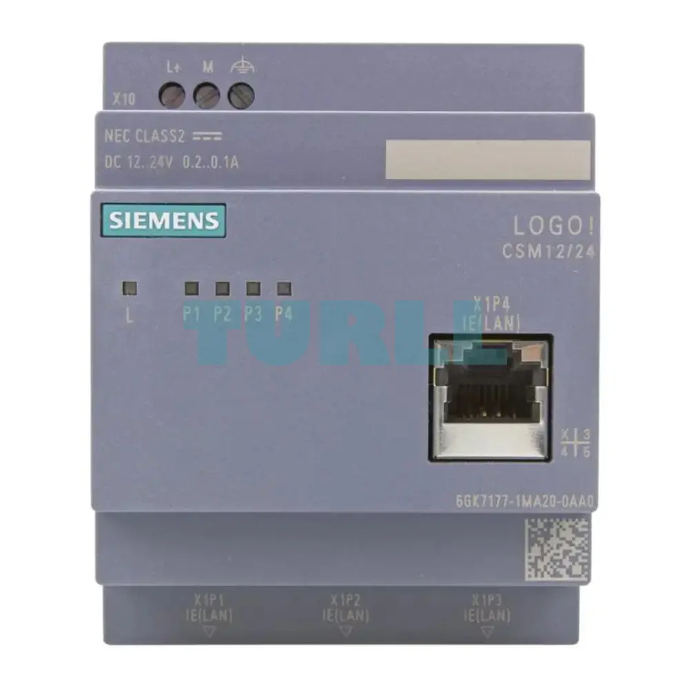 Siemens 6GK7177-1MA20-0AA0 LOGO! CSM12/24 Compact Switch Module