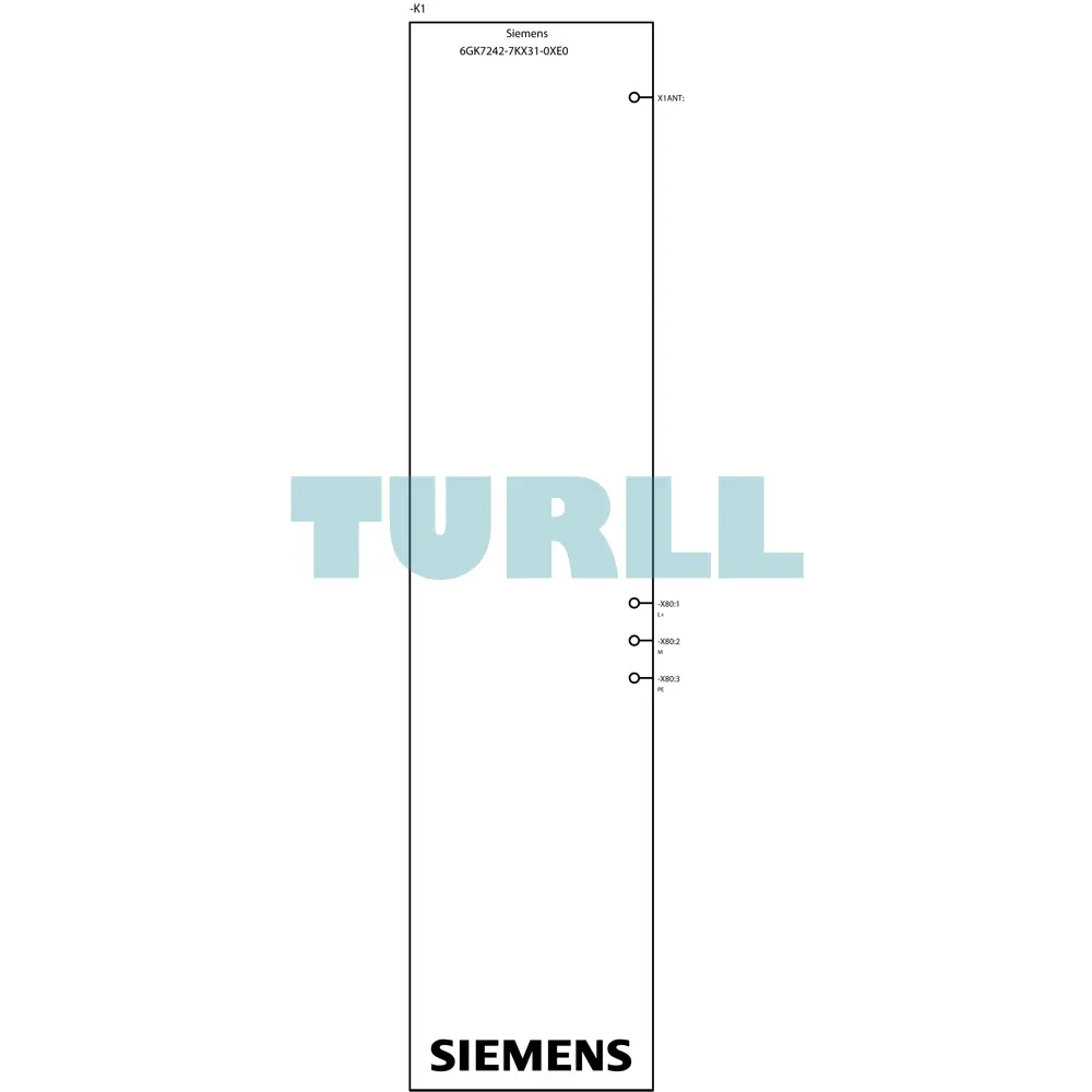 Siemens 6GK7242-7KX31-0XE0 Communications Processor CP 1242-7 V2 for SIMATIC S7-1200
