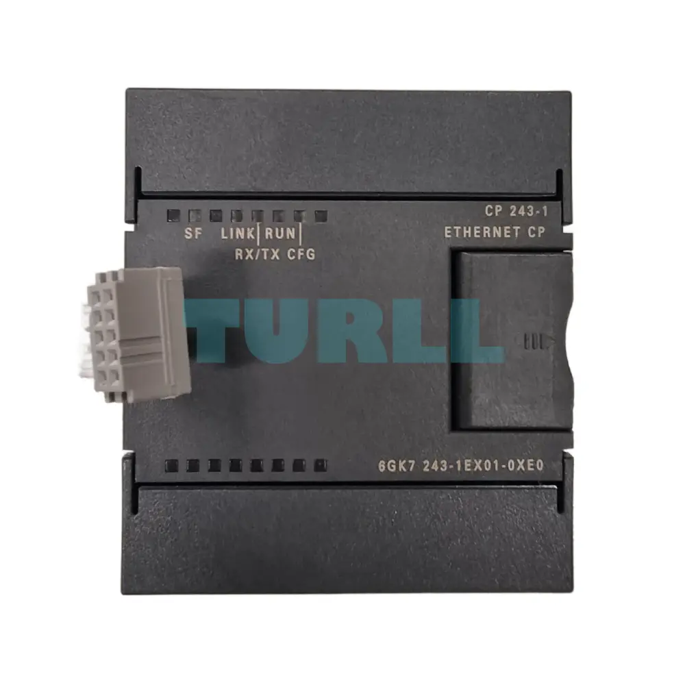 Siemens 6GK7243-1EX01-0XE0 SIMATIC S7-200 CP 243-1 Communications Processor Original Brand New 1 Siemens 6GK7243-1EX01-0XE0 SIMATIC S7-200 CP 243-1 Communications Processor