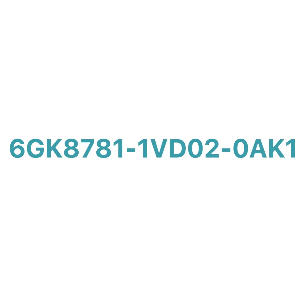 6GK8781-1VD02-0AK1 SIEMENS Exclusive SINEC NMS V4.0 Monitoring L 3Y License Original Brand New 2 6GK8781-1VD02-0AK1 SIEMENS SINEC NMS V4.0 Monitoring L 3Y License