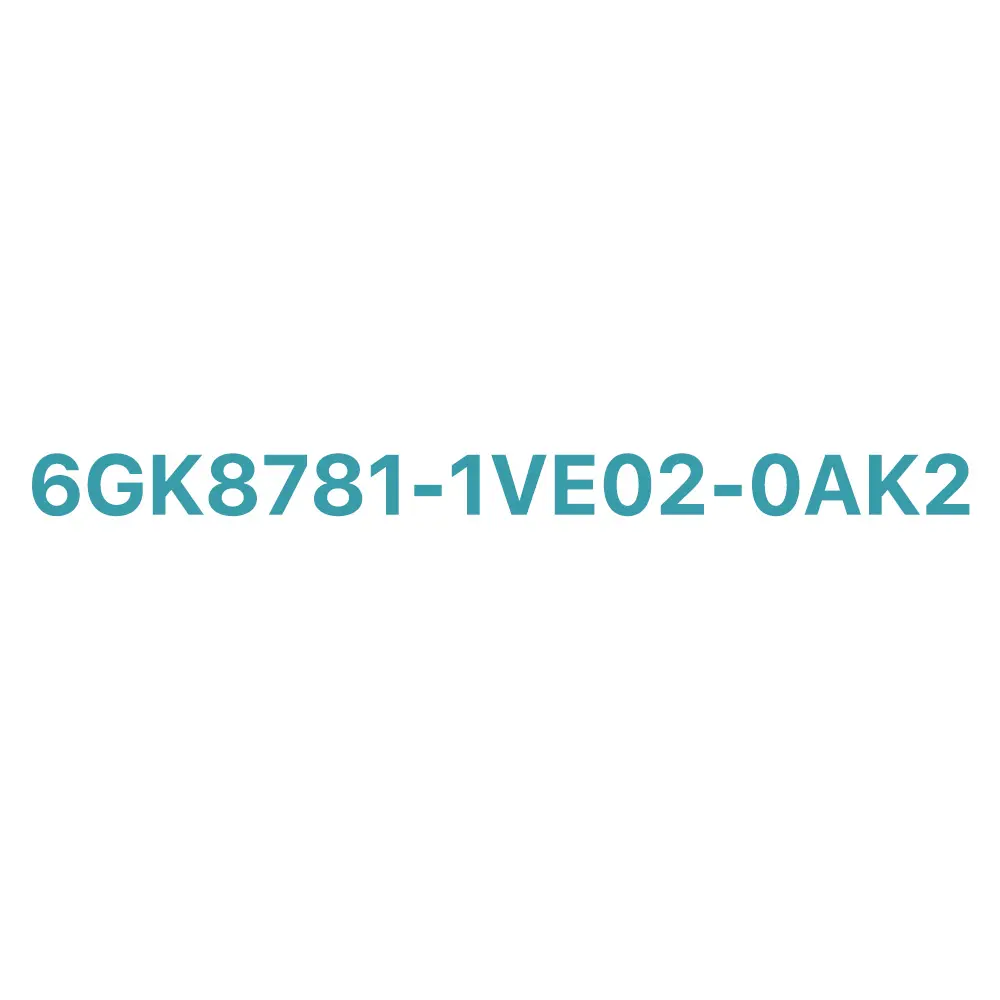 6GK8781-1VE02-0AK2 SIEMENS Exclusive SINEC NMS V4.0 Configuration L 5Y License Original Brand New 2 6GK8781-1VE02-0AK2 SIEMENS SINEC NMS V4.0 Configuration L 5Y License