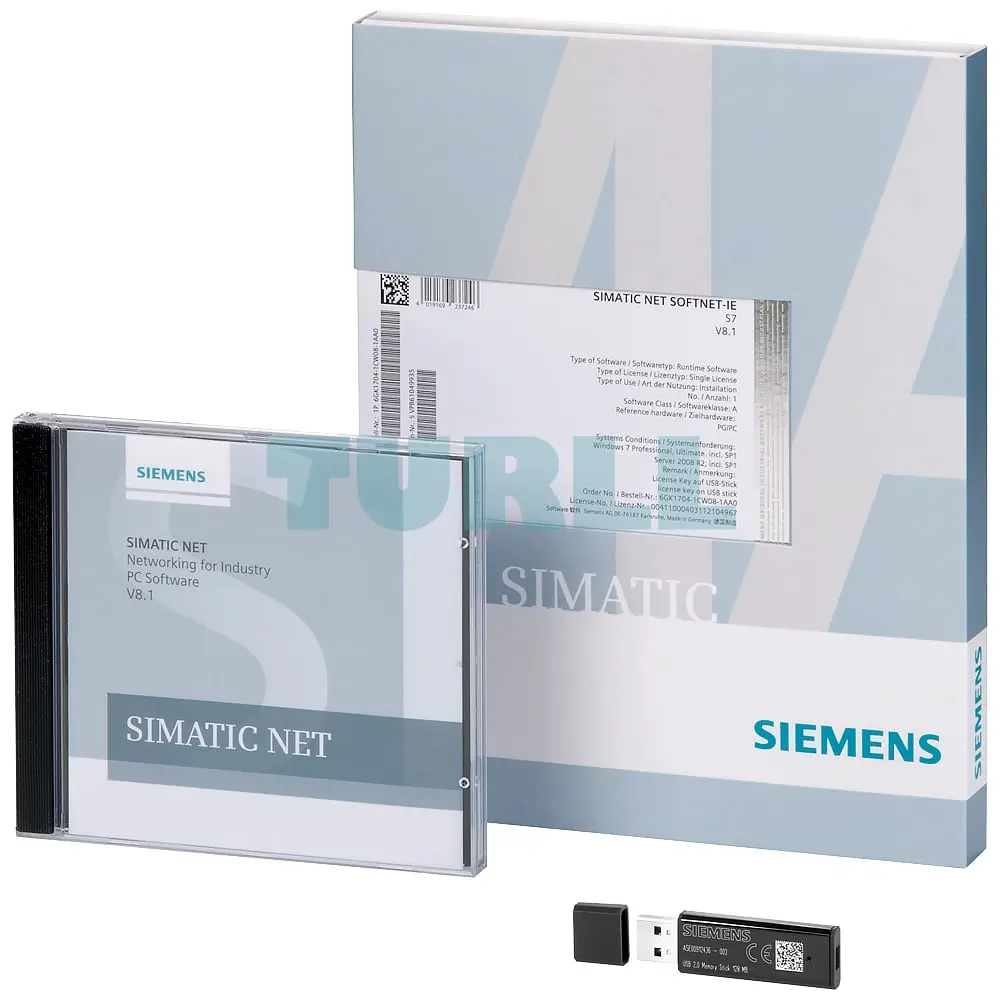6NH7997-7CA31-0AA1 SIEMENS SINAUT ST7CC V3.1 S Software License for WinCC