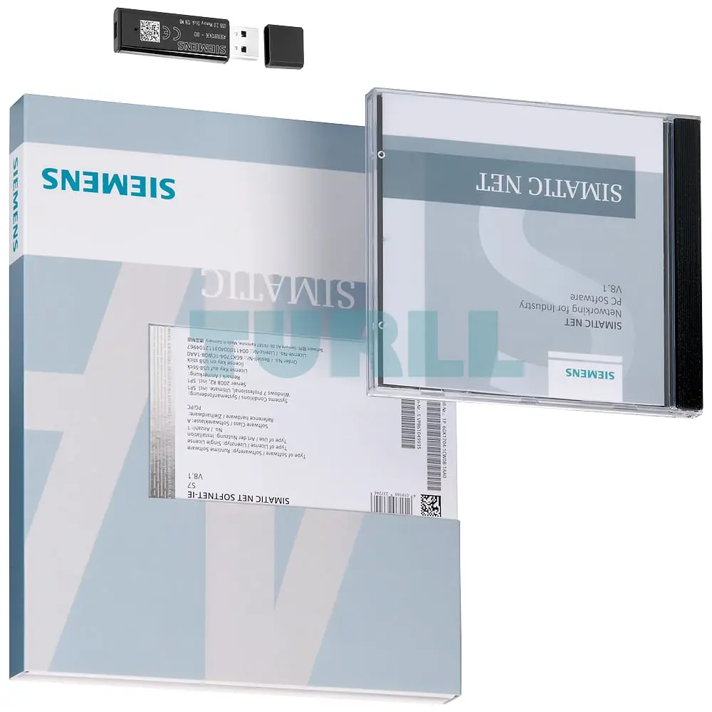 6NH7997-7CA31-0AA1 SIEMENS SINAUT ST7CC V3.1 S Software License for WinCC