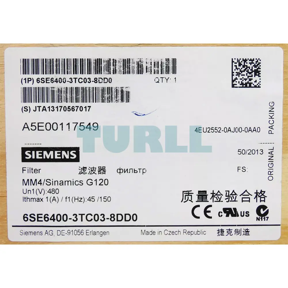 6SE6400-3TC03-8DD0 SIEMENS Exclusive Output Reactor Original Brand New 4 6SE6400-3TC03-8DD0 SIEMENS Exclusive Output Reactor Original Brand New - Image 4