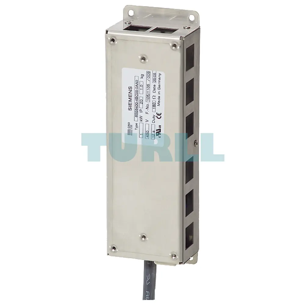 6SE6400-4BC05-0AA0 SIEMENS Exclusive MICROMASTER 4 Braking Resistor Original Brand New 4 SIEMENS 6SE6400-4BC05-0AA0 MICROMASTER 4 Braking Resistor
