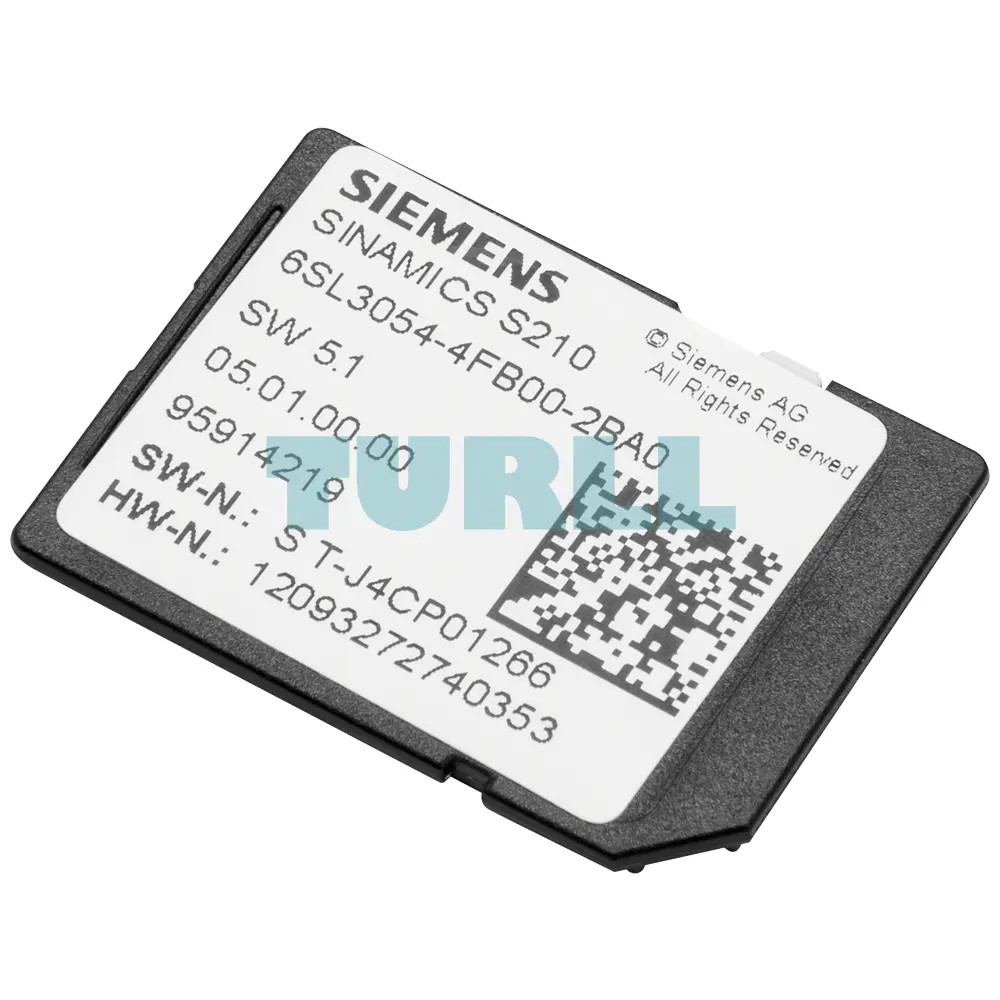 Siemens 6SL3054-4FC00-2BA0 SINAMICS S210 SD Card (512 MB) with License V5.2 HF11 Original Brand New 1 Siemens 6SL3054-4FC00-2BA0 SINAMICS S210 SD Card (512 MB) with License V5.2 HF11