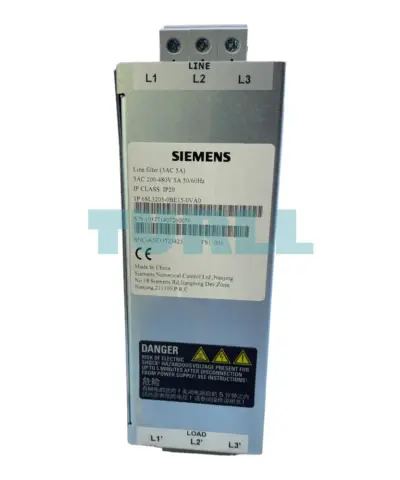 Siemens 6SL3203-0BE15-0VA0 SINAMICS V EMC Filter 200–480V 3-Phas