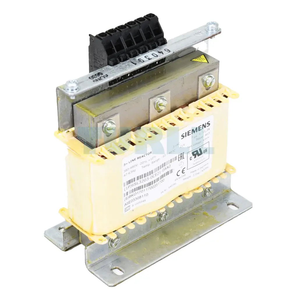 6SL3203-0CE21-0AA0 SIEMENS Exclusive Line Reactor Original Brand New 1 6SL3203-0CE21-0AA0 SIEMENS line reactor original brand new