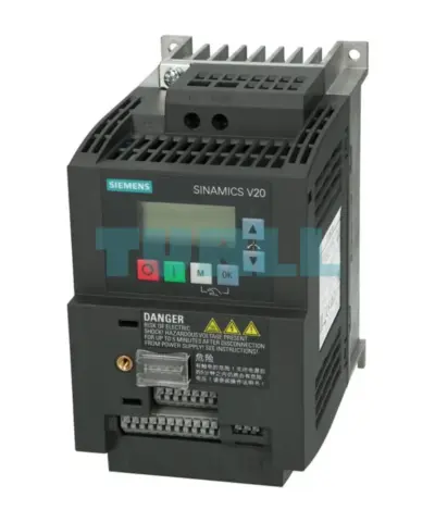 Siemens 6SL3210-5BB21-5BV1 SINAMICS V20, Variable Frequency Drive 1.5 kW, 200–240V