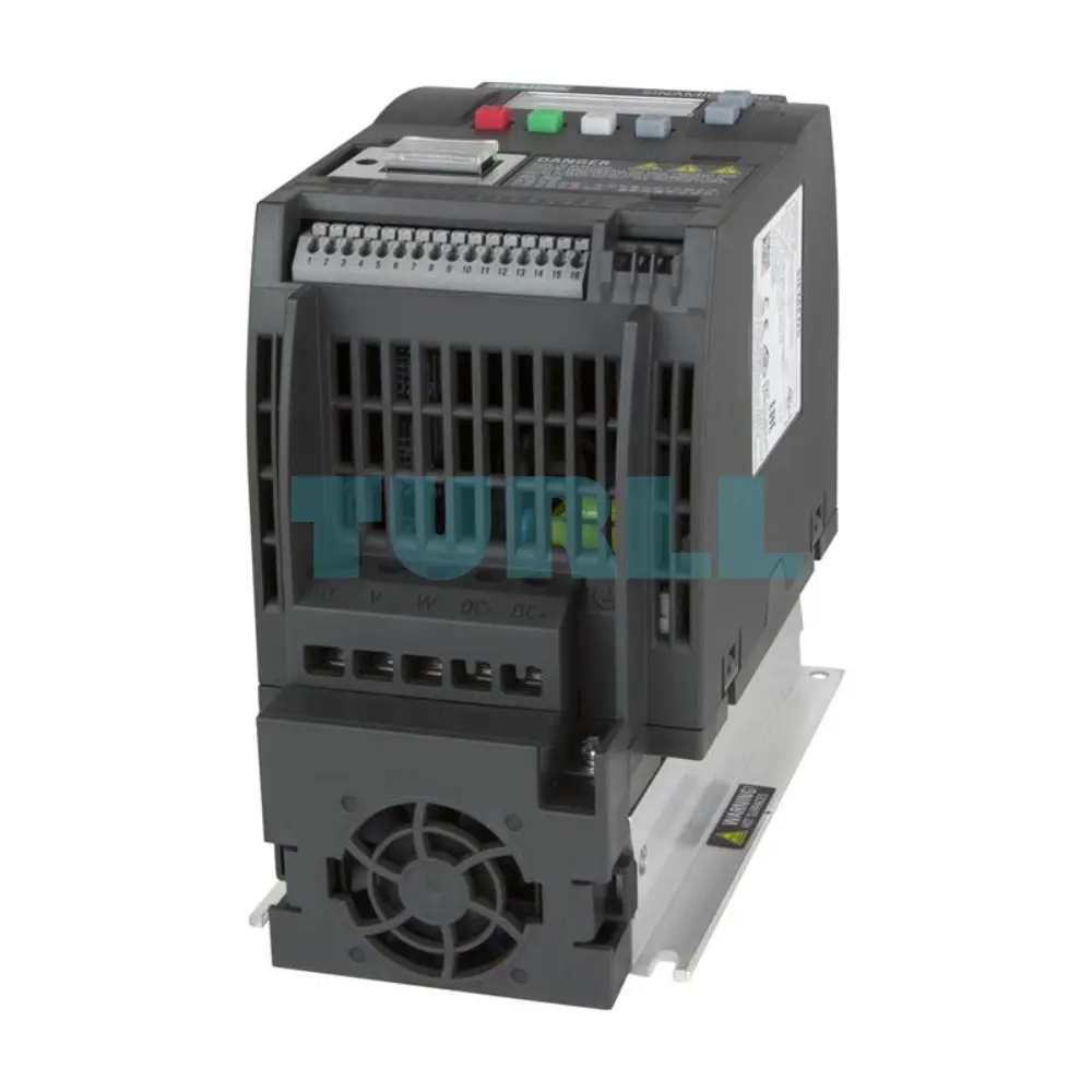 Siemens 6SL3210-5BE21-1CV0 SINAMICS V20, 1.1 kW, 380-480V, 3AC Variable Frequency Drive Original Brand New 2 Siemens 6SL3210-5BE21-1CV0 SINAMICS V20, 1.1 kW, 380-480V, 3AC Variable Frequency Drive