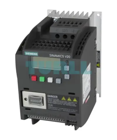 Siemens 6SL3210-5BE21-5CV0 SINAMICS V20, 1.5 kW, 380-480V, 3AC Drive, Integrated Filter