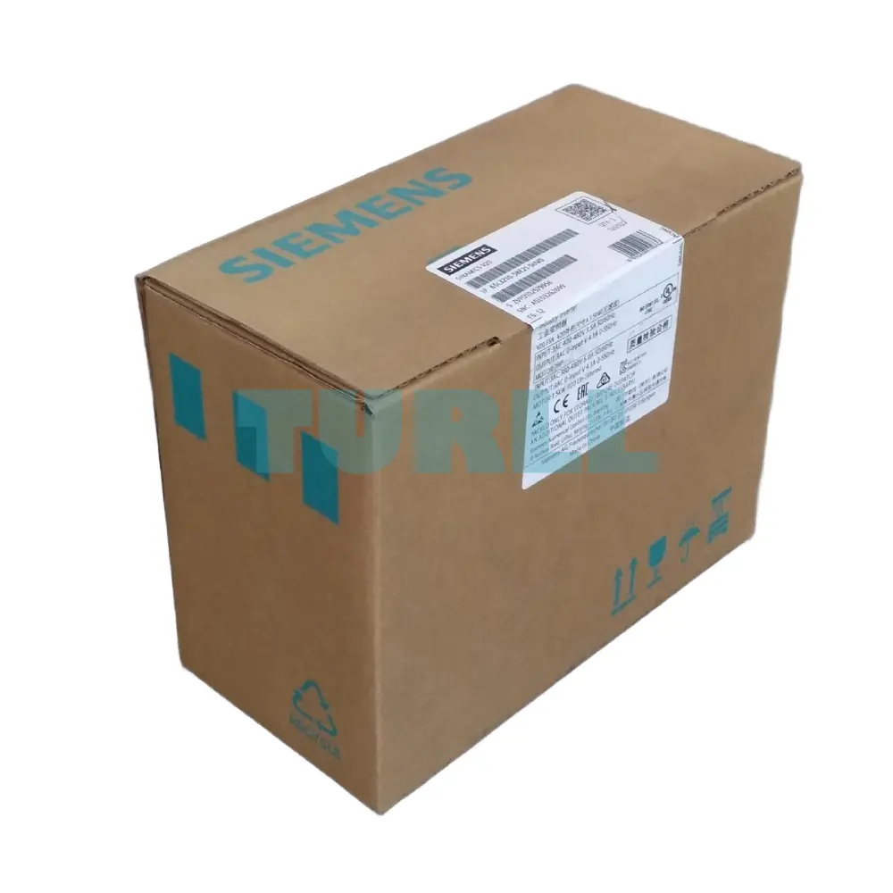 Siemens 6SL3210-5BE21-5UV0 SINAMICS V20 Variable Frequency Drive 1.5 kW, 380-480V, 3-Phase Original Brand New 4 Siemens 6SL3210-5BE21-5UV0 SINAMICS V20 Variable Frequency Drive 1.5 kW, 380-480V, 3-Phase