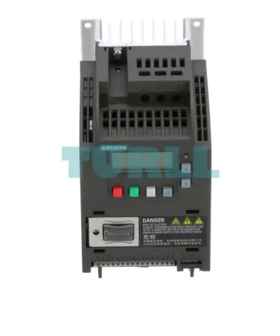 Siemens 6SL3210-5BE22-2UV0 SINAMICS V20 Variable Speed Drive 2.2 kW (3.0 HP), 380-480V 3AC