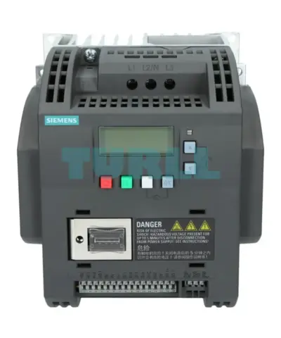 Siemens 6SL3210-5BE24-0UV0 SINAMICS V20 Variable Frequency Drive, 4kW, 3-Phase, 400V
