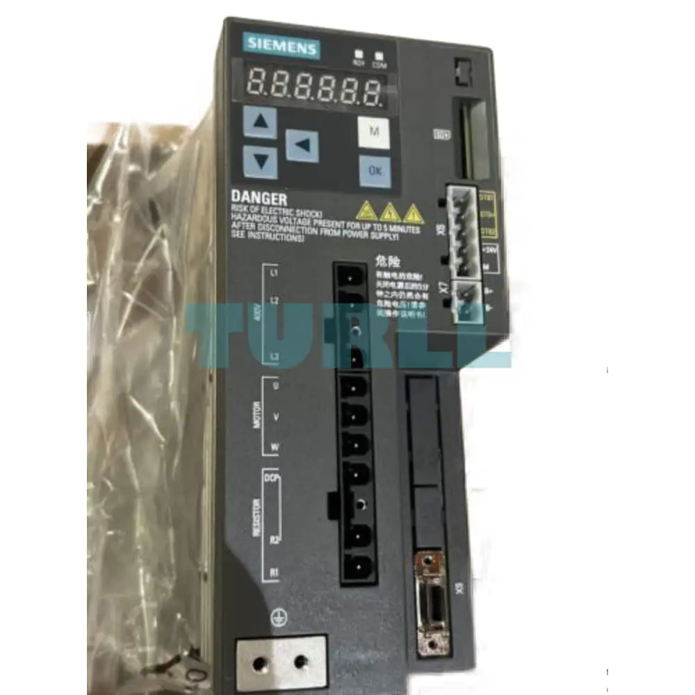 6SL3210-5DE13-5UA0 Siemens SINAMICS V70 Servo Drive Original Brand New 6 6SL3210-5DE13-5UA0 Siemens SINAMICS V70 Servo Drive