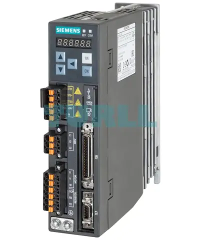 Siemens 6SL3210-5FB10-2UA1 SINAMICS V90 Servo Drive 0.2 kW, 200-240V, IP20