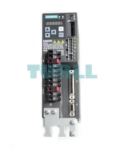 Siemens 6SL3210-5FE10-4UA0 SINAMICS V90 Servo Drive, 0.4kW, 380-480V