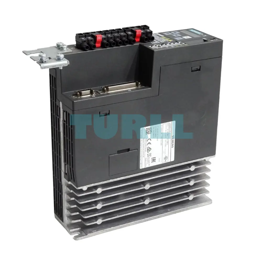 Siemens 6SL3210-5FE10-4UA0 SINAMICS V90 Servo Drive, 0.4kW, 380-480V Original Brand New 3 Siemens 6SL3210-5FE10-4UA0 SINAMICS V90 Servo Drive, 0.4kW, 380-480V