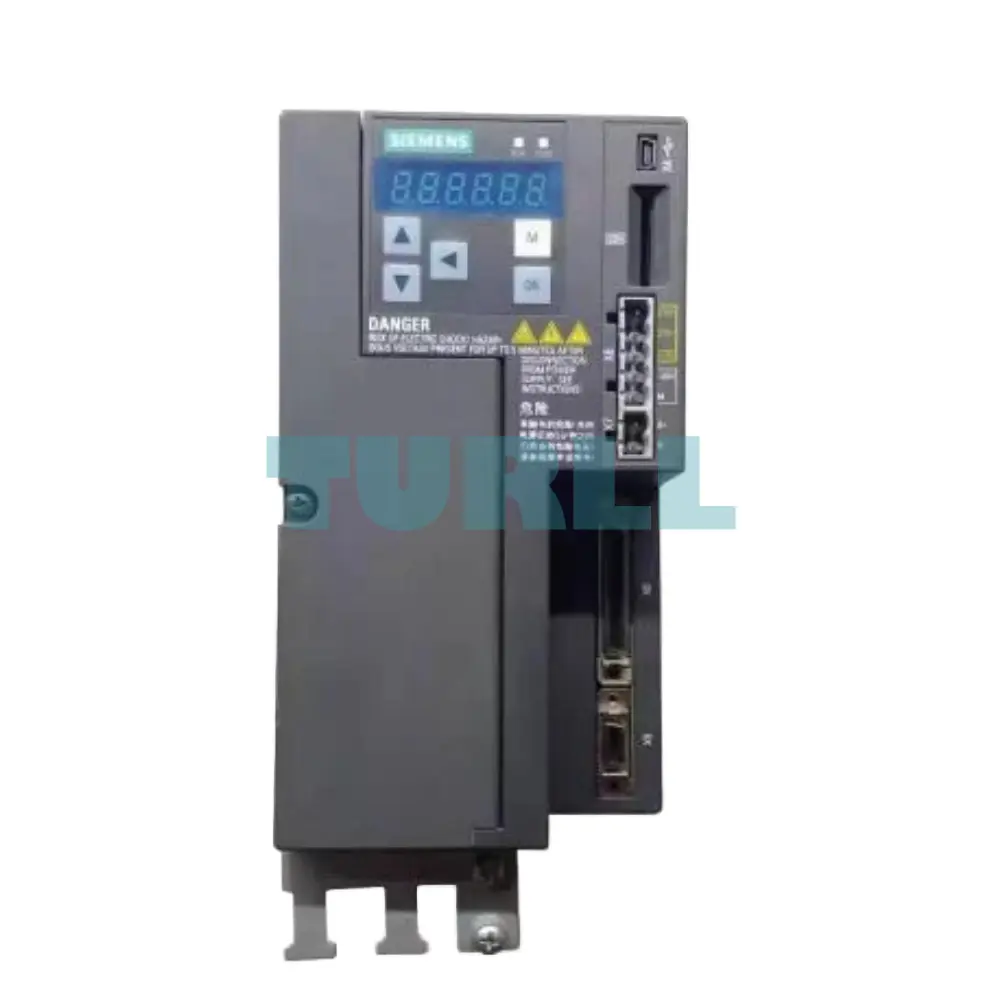 Siemens 6SL3210-5FE11-5UA0 SINAMICS V90 Servo Drive 1.5/1.75 kW, 380-480V Original Brand New 1 Siemens 6SL3210-5FE11-5UA0 SINAMICS V90 Servo Drive 1.5/1.75 kW, 380-480V