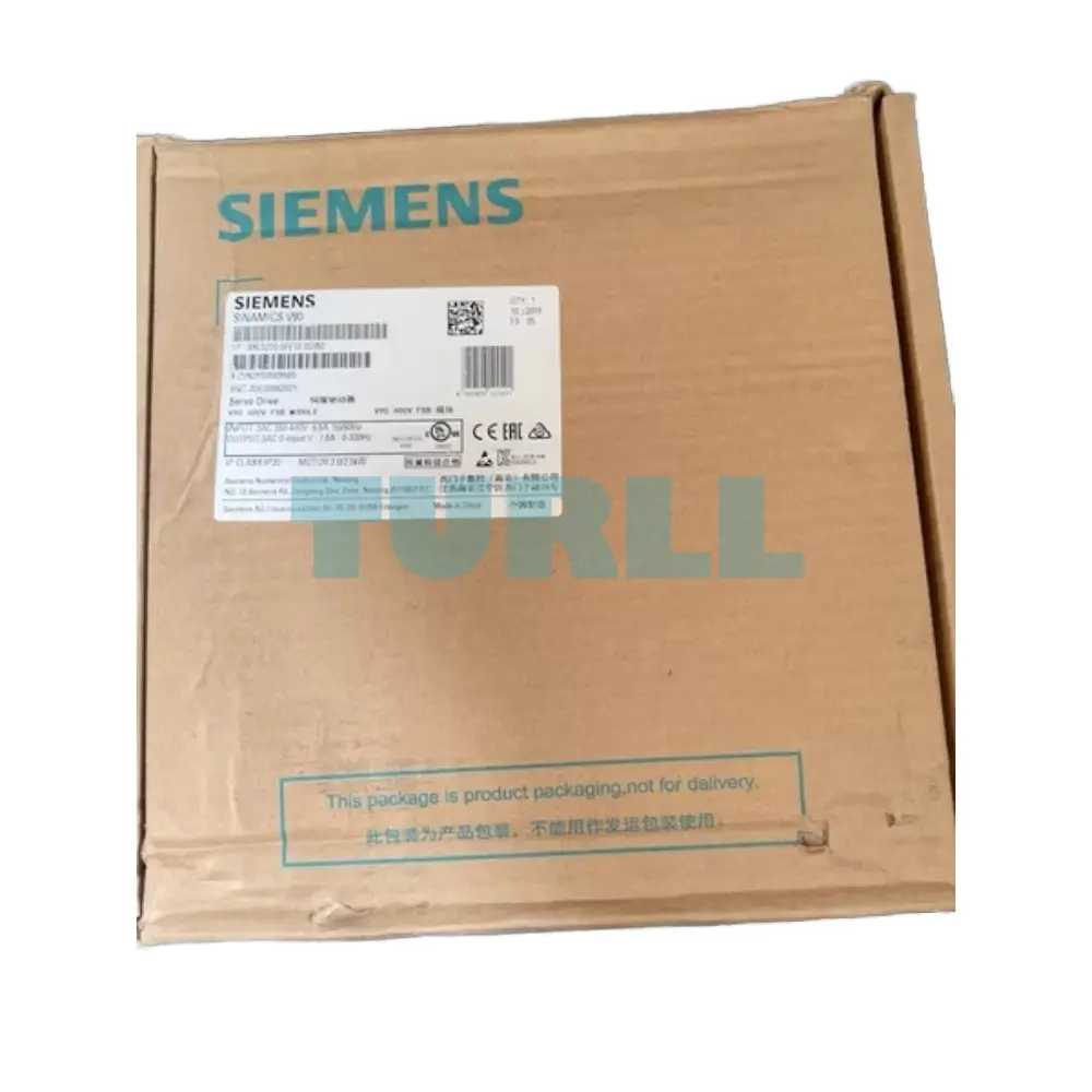 Siemens 6SL3210-5FE12-0UA0 SINAMICS V90 Servo Drive 2.0/2.5 kW, 380-480V Original Brand New 2 Siemens 6SL3210-5FE12-0UA0 SINAMICS V90 Servo Drive 2.0/2.5 kW, 380-480V