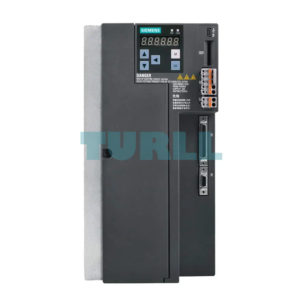 Siemens 6SL3210-5FE17-0UA0 SINAMICS V90 Servo Drive 7.0 kW, 380-480V Original Brand New 1 Siemens 6SL3210-5FE17-0UA0 SINAMICS V90 Servo Drive 7.0 kW, 380-480V