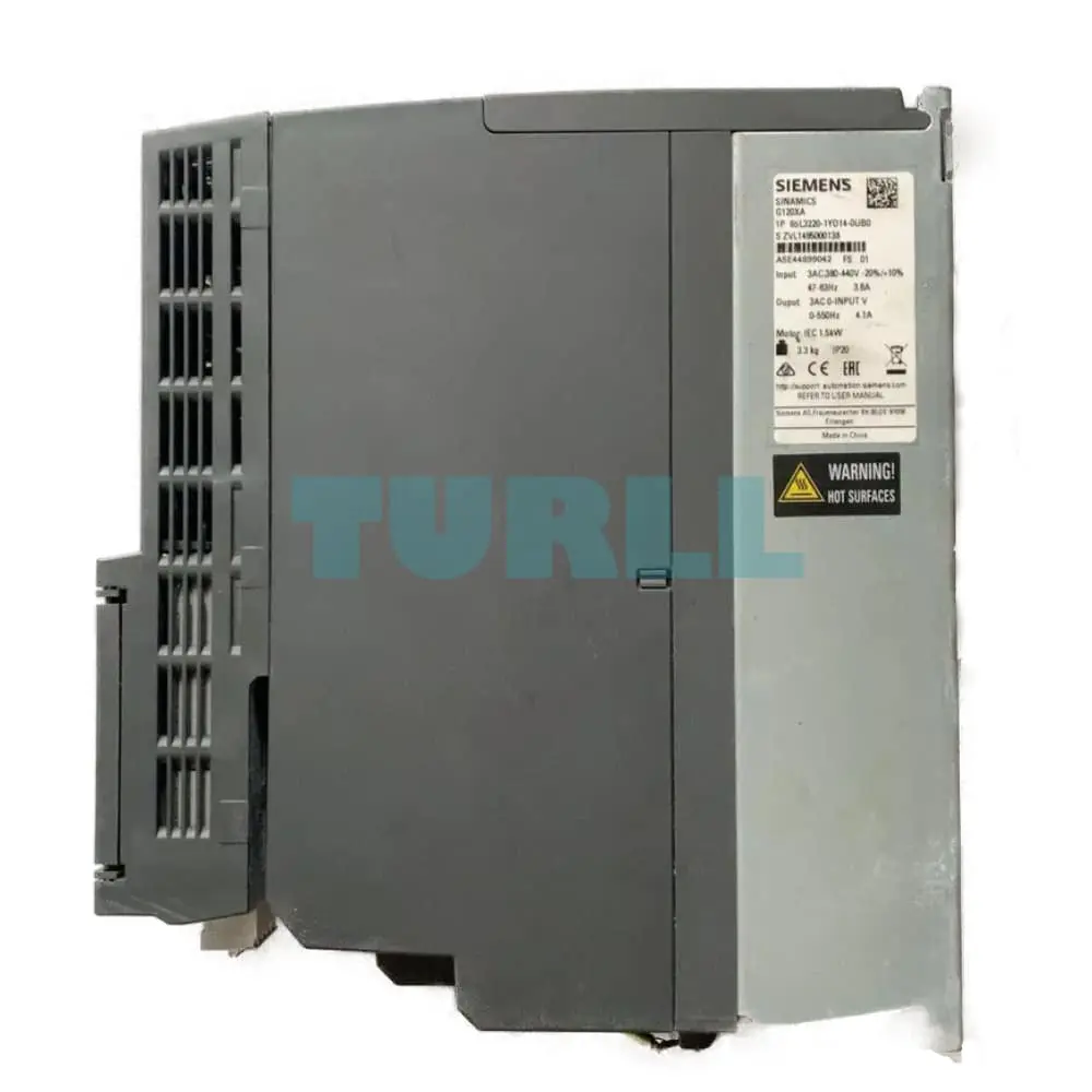 6SL3220-1YD24-0UB0 Siemens SINAMICS G120XA Original Brand New 1 6SL3220-1YD24-0UB0 SINAMICS G120XA