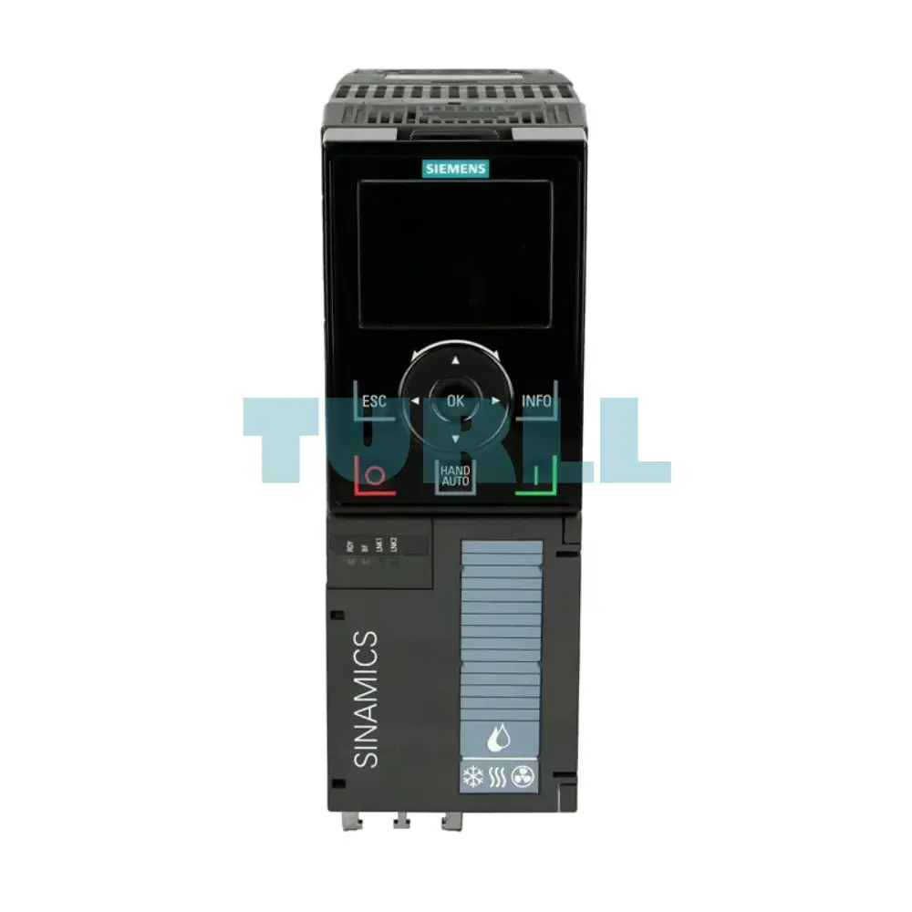 Siemens 6SL3220-3YE12-0AF0 SINAMICS G120X 1.1 kW Drive, PROFINET PN / Ethernet IP Original Brand New 1 Siemens 6SL3220-3YE12-0AF0 SINAMICS G120X 1.1 kW Drive, PROFINET PN / Ethernet IP