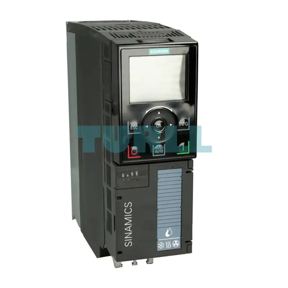Siemens 6SL3220-3YE12-0AF0 SINAMICS G120X 1.1 kW Drive, PROFINET PN / Ethernet IP Original Brand New 2 Siemens 6SL3220-3YE12-0AF0 SINAMICS G120X 1.1 kW Drive, PROFINET PN / Ethernet IP