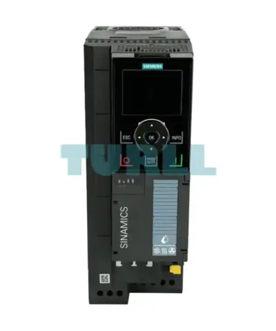 Siemens 6SL3220-3YE20-0AF0 SINAMICS G120X, Variable Frequency Drive, 4 kW, PROFINET, Ethernet/IP