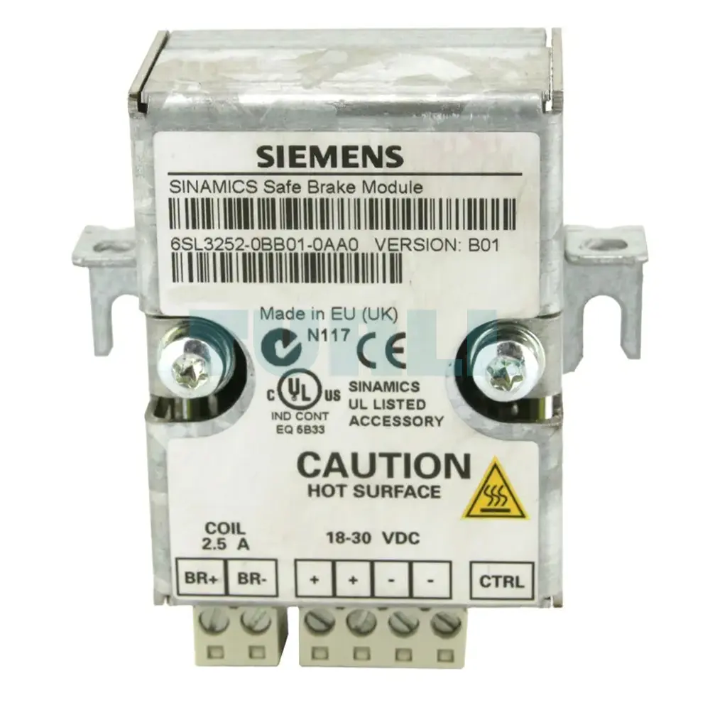 6SL3252-0BB01-0AA0 SIEMENS Exclusive Safe Brake Relay Original Brand New 2 6SL3252-0BB01-0AA0 SIEMENS safe brake relay original brand new