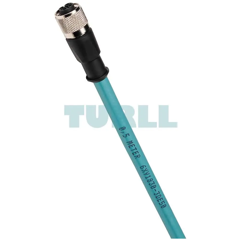 6XV1830-3DH50 SIEMENS PROFIBUS M12 plug-in cable (ET 200) Pre-assembled PB FC Trailing Cable with 2 M12 connectors 5 m Original Brand New 3 6XV1830-3DH50 SIEMENS PROFIBUS M12 plug-in cable (ET 200) Pre-assembled PB FC Trailing Cable with 2 M12 connectors 5 m Original Brand New - Image 3