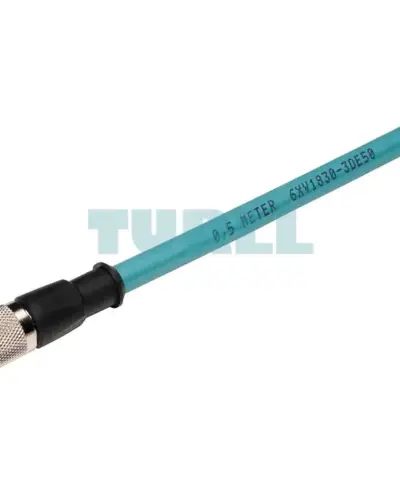 6XV1830-3DN15 SIEMENS PROFIBUS M12 plug-in cable (ET 200) Pre-assembled PB FC Trailing Cable with 2 M12 connectors 15 m Original Brand New