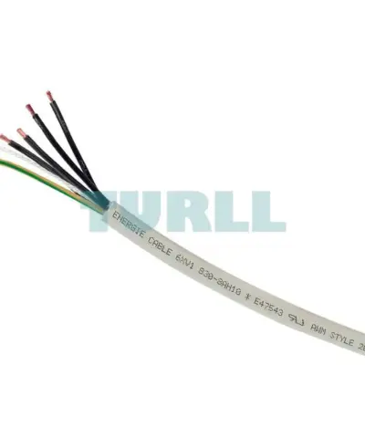 6XV1830-8AH10 SIEMENS Energy cable, 5-core power line, stranded wire, 5x 1.5 mm2 sold by the meter Original Brand New