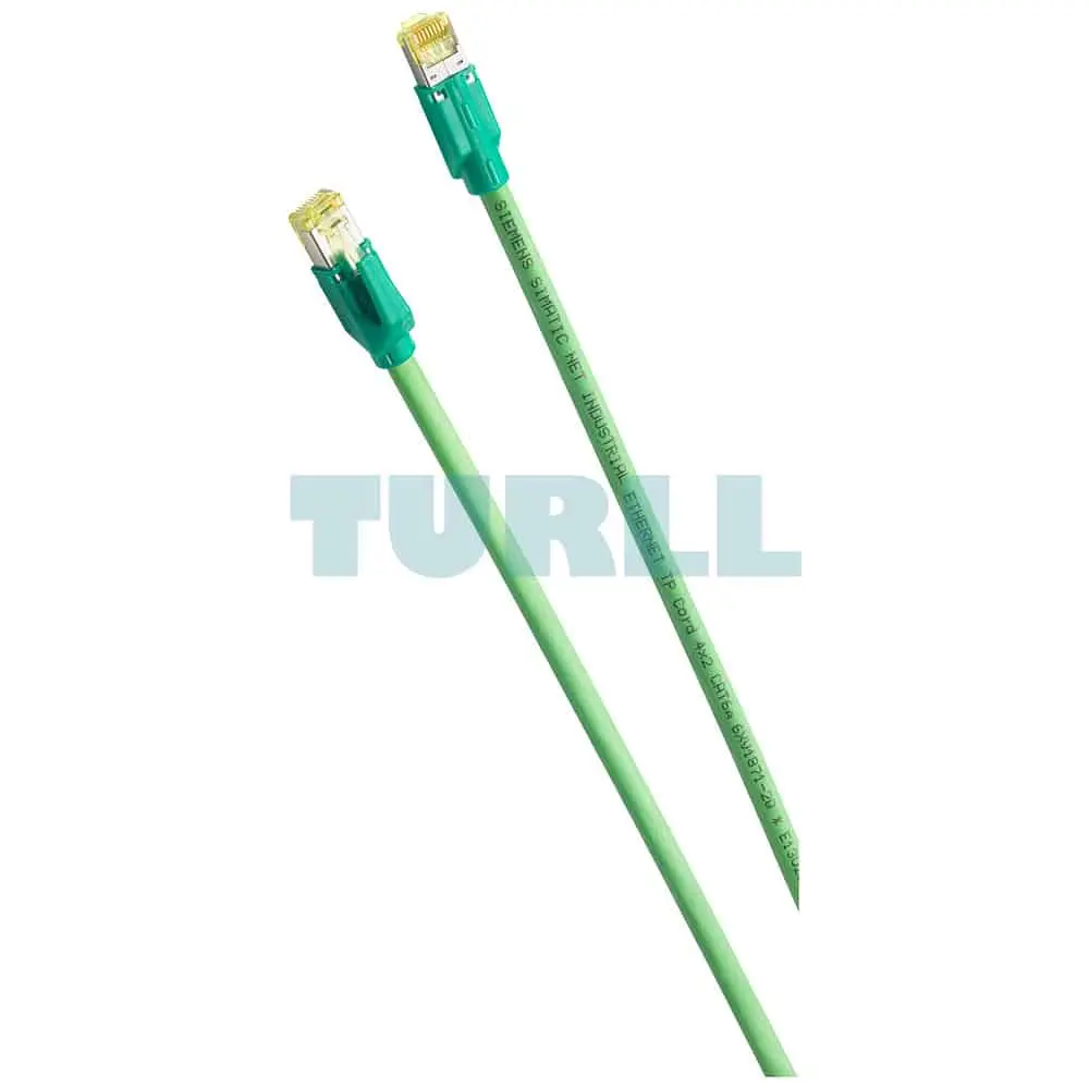 6XV1870-3RN10 SIEMENS Industrial Ethernet TP XP Cord RJ45/RJ45 CAT 6A with 2 RJ45 plugs 10m Original Brand New 3 6XV1870-3RN10 SIEMENS Industrial Ethernet TP XP Cord RJ45/RJ45 CAT 6A with 2 RJ45 plugs 10m Original Brand New - Image 3