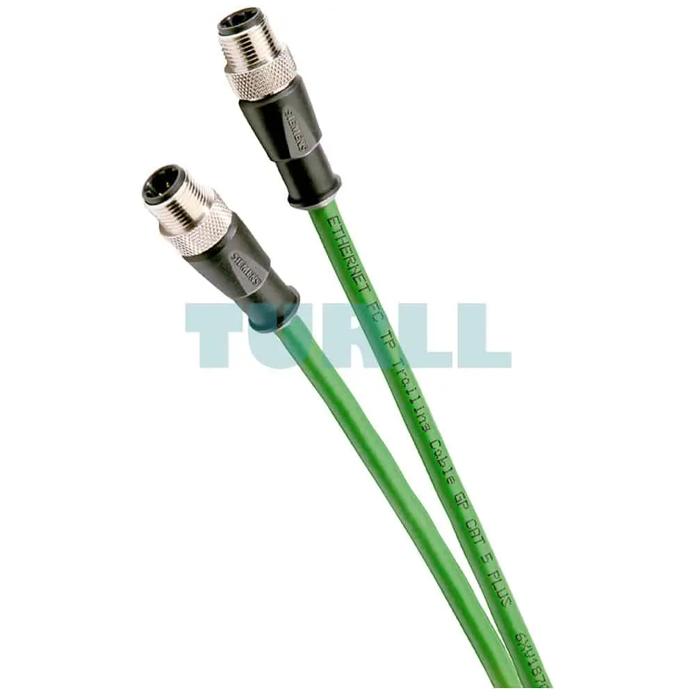 6XV1870-8AN10 SIEMENS Industrial Ethernet connecting Cable M12-180/M12-180 IE FC Trailing cable GP 2 M12 plugs 10m Original Brand New 3 6XV1870-8AN10 SIEMENS Industrial Ethernet connecting Cable M12-180/M12-180 IE FC Trailing cable GP 2 M12 plugs 10m Original Brand New - Image 3