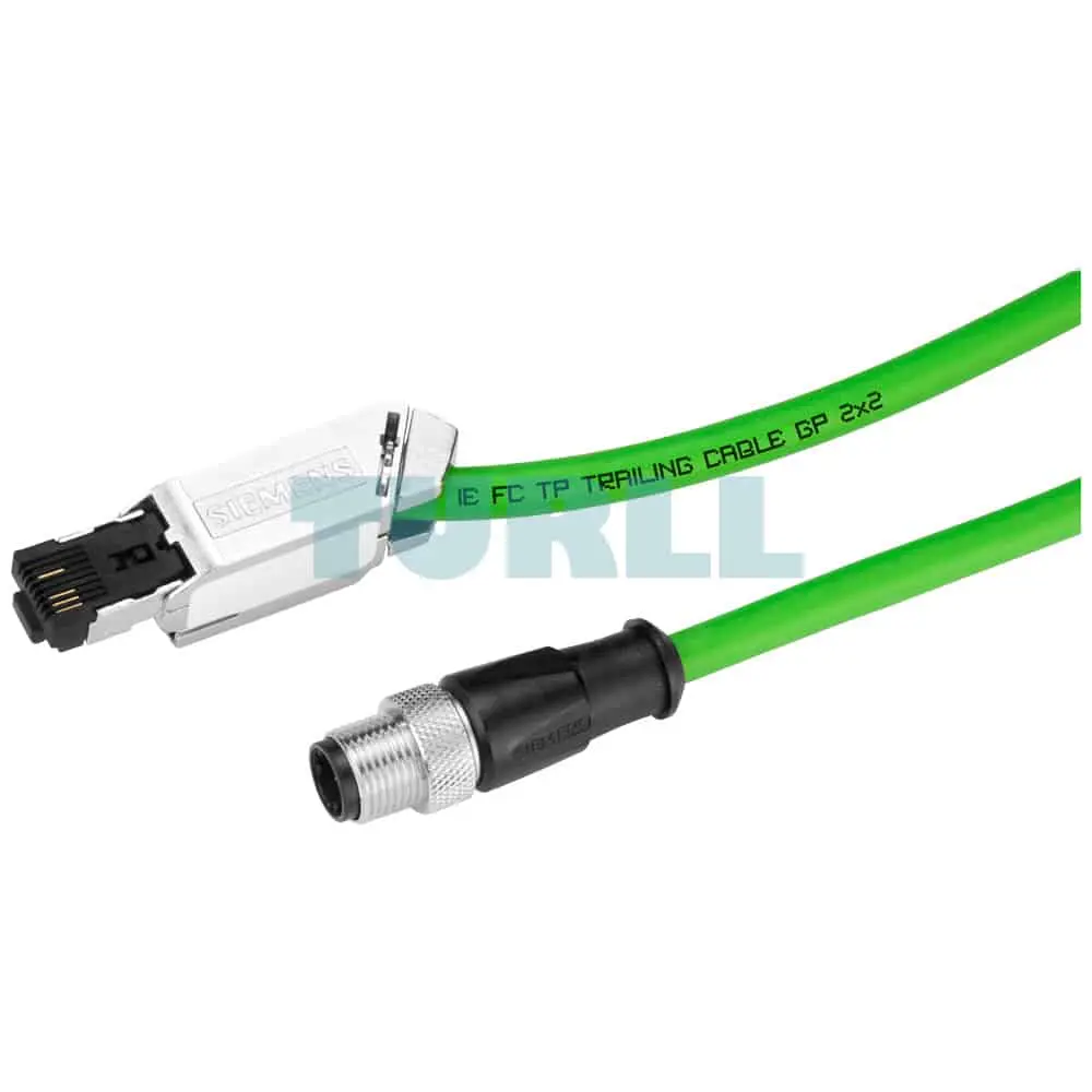 6XV1871-5TN15 SIEMENS IE connecting cable M12-180/IE FC RJ45 Plug-145 with M12 connector (D-coded) and IE FC RJ45 plug 15m Original Brand New 1 6XV1871-5TN15 SIEMENS IE connecting cable M12-180/IE FC RJ45 Plug-145 with M12 connector (D-coded) and IE FC RJ45 plug 15m Original Brand New