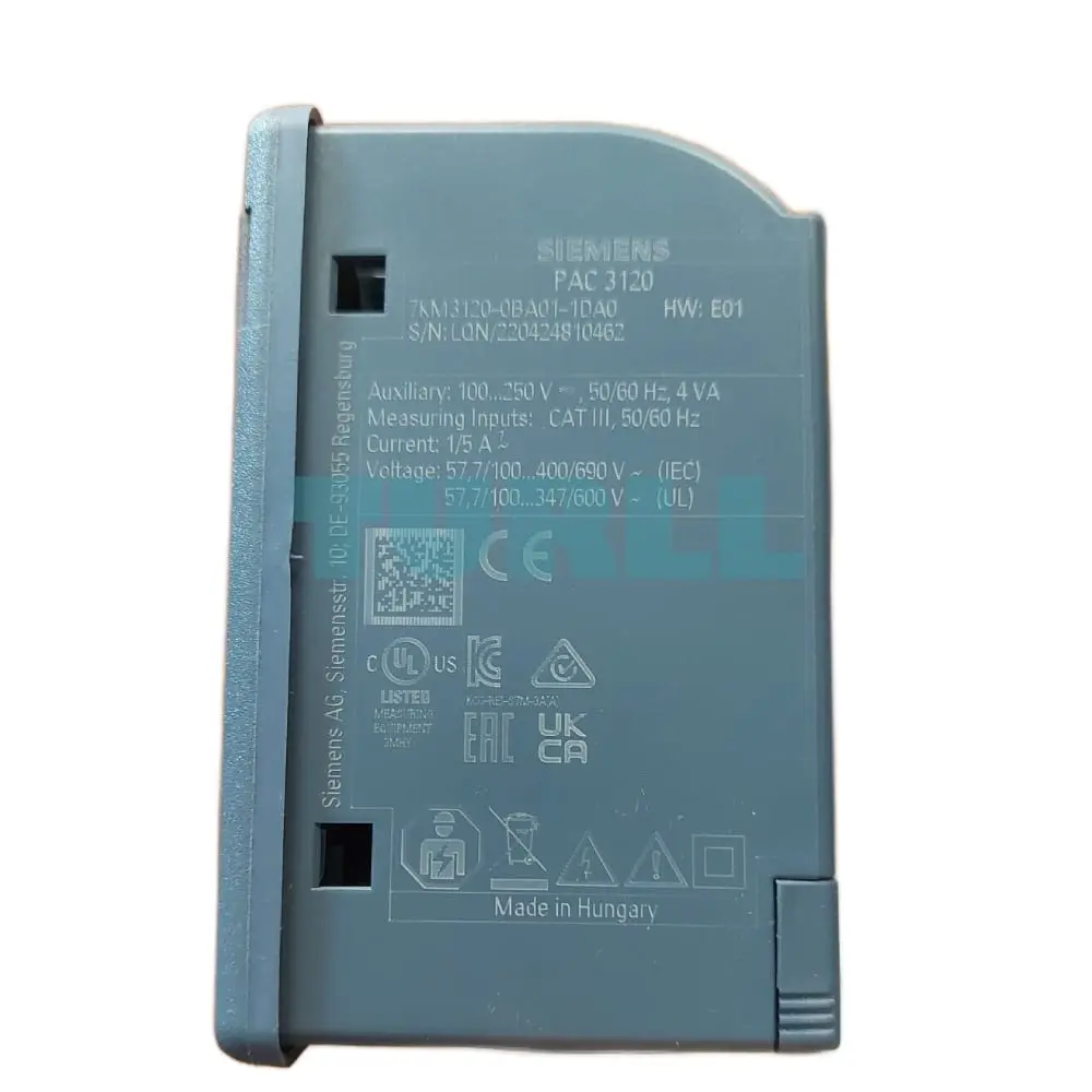 7KM3120-0BA01-1DA0 Siemens SENTRON PAC3120