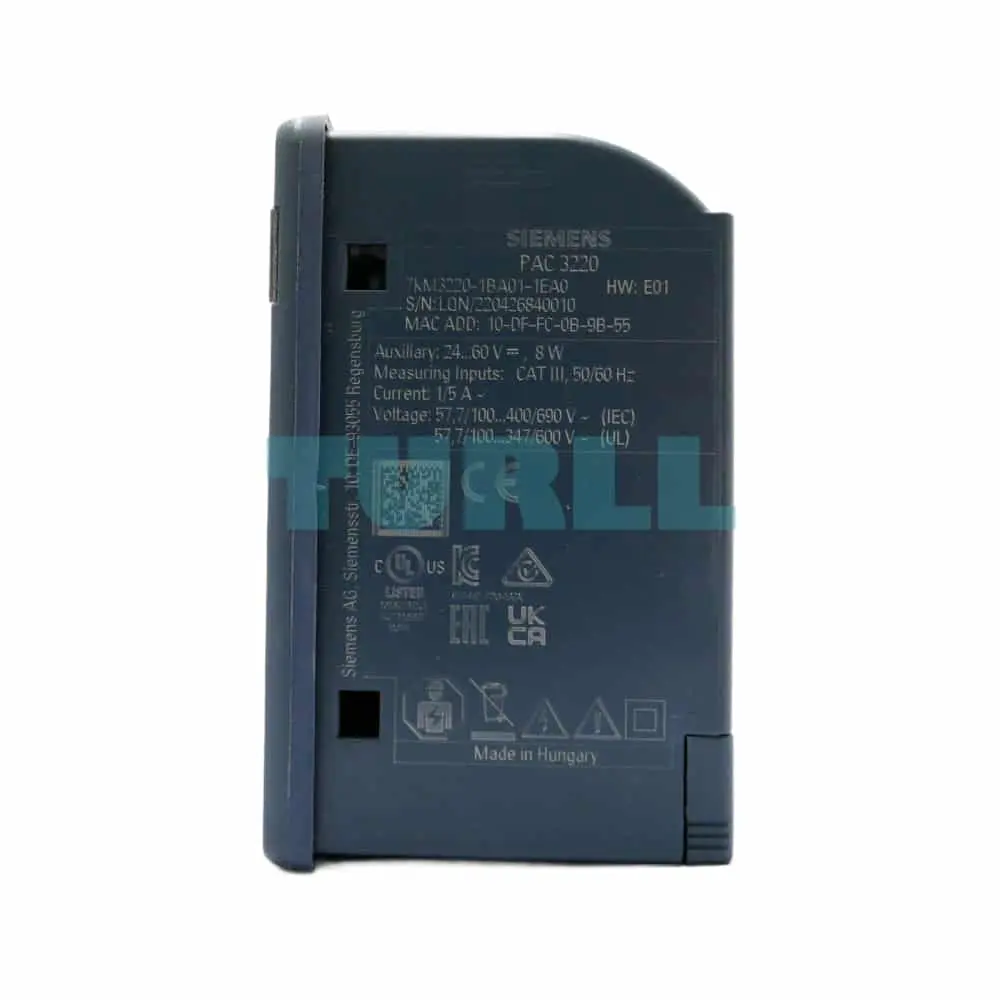 7KM3220-1BA01-1EA0 Siemens SENTRON PAC3220 Power Monitoring Device Original Brand New 3 7KM3220-1BA01-1EA0 Siemens SENTRON PAC3220 Power Monitoring Device