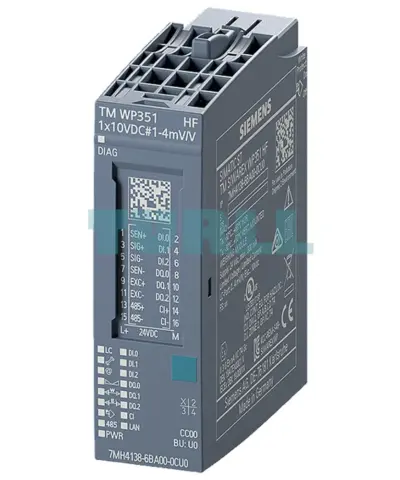 7MH4138-6BA00-0CU0 SIEMENS SIWAREX WP351 Weighing Module