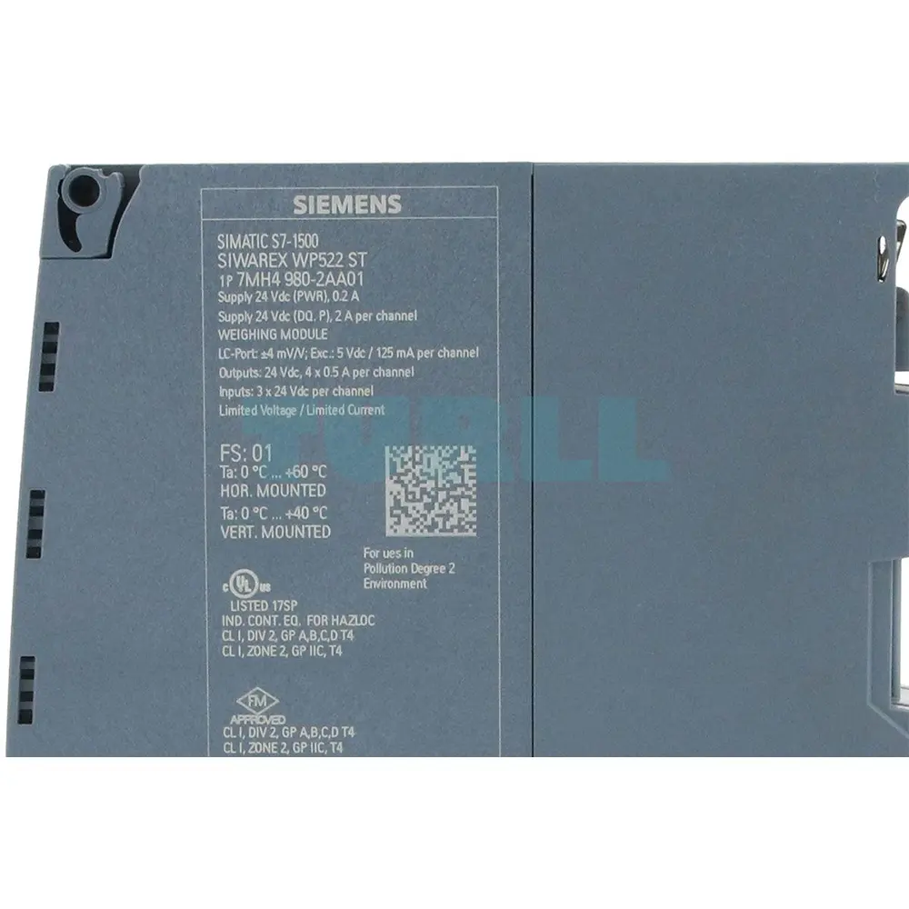 7MH4980-2AA01 Siemens SIWAREX WP522 Module
