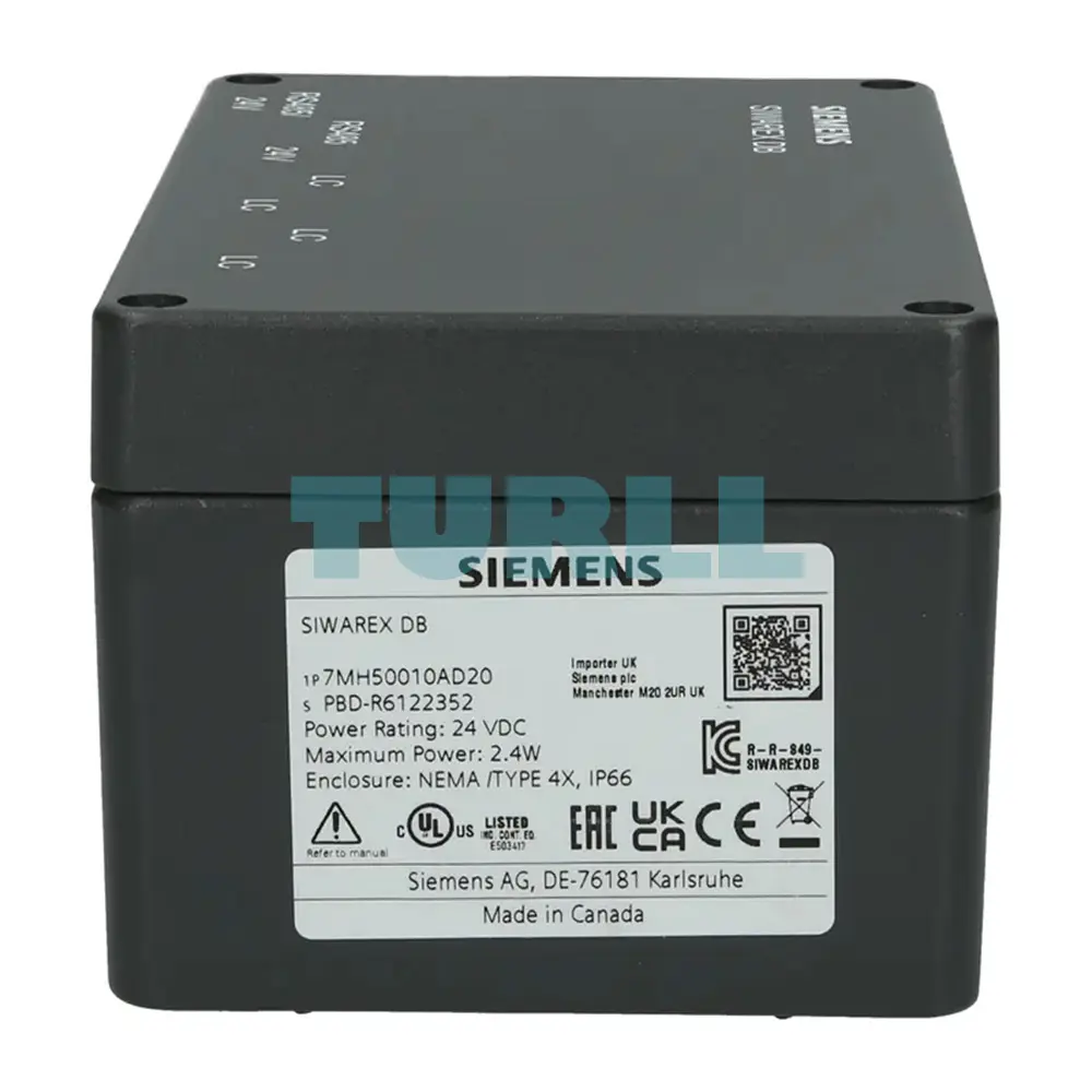7MH5001-0AD20 SIEMENS SIWAREX DB Junction Box