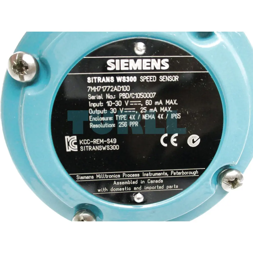 7MH7177-2AD10-0 SIEMENS Exclusive SITRANS WS300 Speed Sensor Original Brand New 5 7MH7177-2AD10-0 SIEMENS SITRANS WS300 Speed Sensor