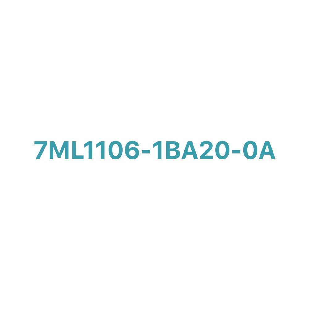 SIEMENS 7ML1106-1BA20-0A EchoMax XRS-5 Ultrasonic Level Transducer