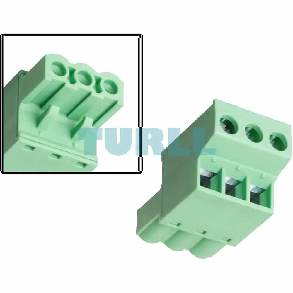 A5E03404000 Siemens Plug Female 3-pole Type 1 Original Brand New 3 A5E03404000 Siemens Plug Female 3-pole Type 1