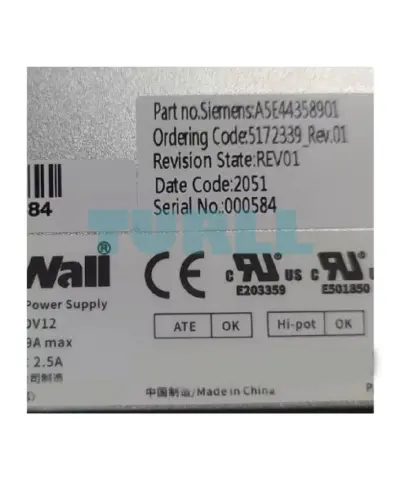 A5E44358901 Siemens SIMATIC IPC Spare Part Power Supply