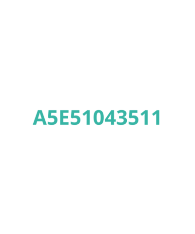 A5E51043511 Siemens Panel Front