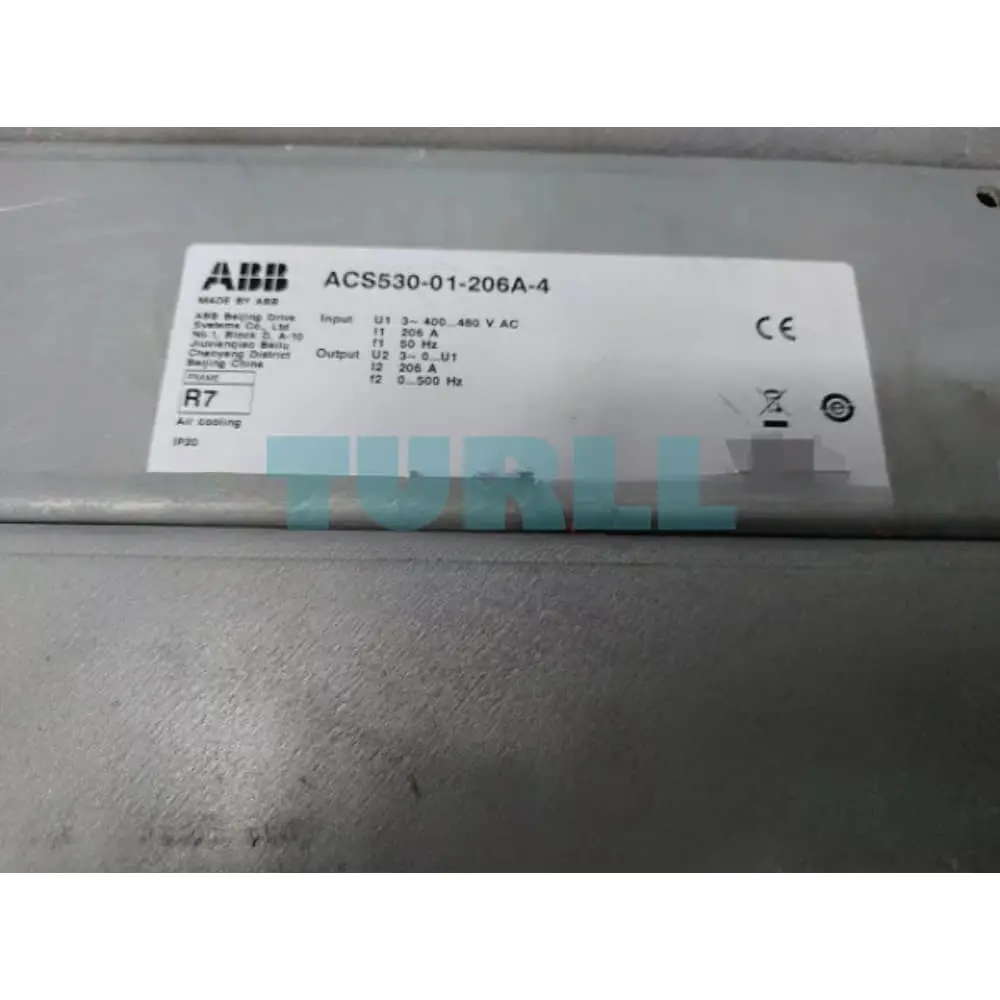 ACS530-01-206A-4 PN: 110 kW, IN: 206 A 3ABD00039817-D Original Brand New 2 ACS530-01-206A-4
